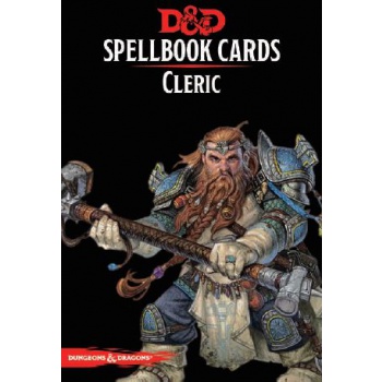 D&D SPELLBOOK CARDS CLERIC - EN