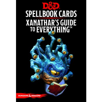 D&D SPELLBOOK CARDS XANATHAR'S GUIDE TO EVERY