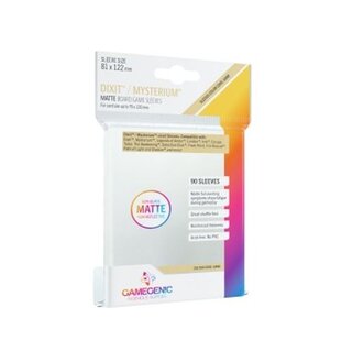 MATTE DIXIT SLEEVES 81 X 122 MM CLEAR