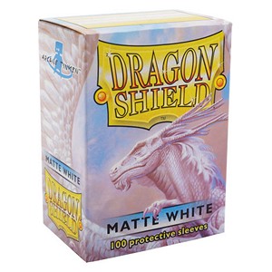 DRAGON SHIELD - MATTE WHITE (100 SLEEVES)