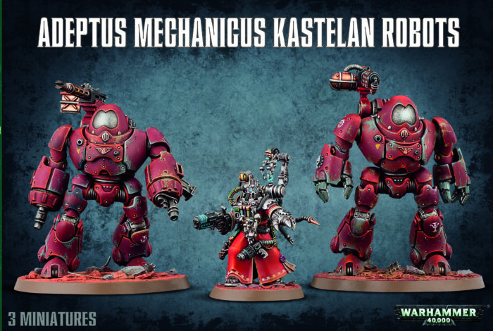 Adeptus Mechanicus: Kastelan-Roboter