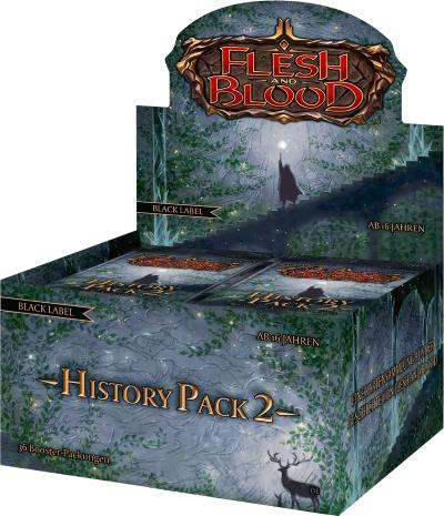 Flesh and Blood - History Pack 2 Display - DE