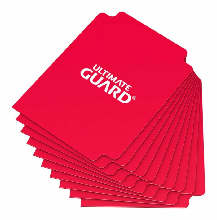 Kartentrenner Standardgröße Rot (10)
