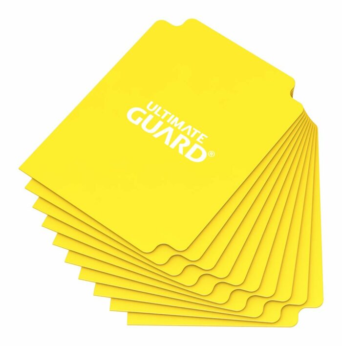 Kartentrenner Standardgröße Gelb (10)