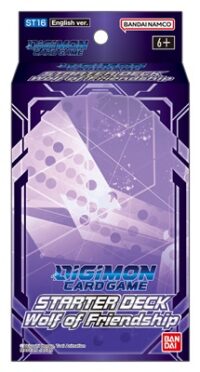 DIGIMON CARD GAME - Starter Deck Wolf of Friendship ST16