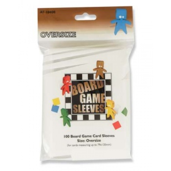 BOARD GAMES SLEEVES OVERSIZED (82X124MM) 100