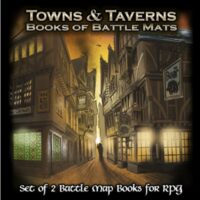 Books of Battle Maps Towns & Taverns - EN