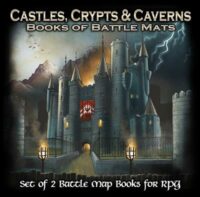 Castles Crypts And Caverns - Books of Battle Mats