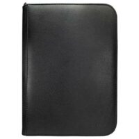 UP - Vivid 4-Pocket Zipped PRO-Binder: Black