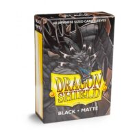 DRAGON SHIELD SMALL SLEEVES - MATTE BLACK