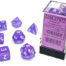 Borealis® Polyhedral Purple/white Luminary 7-set