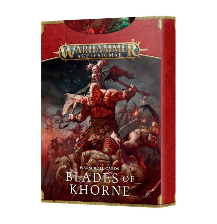 Warscroll Cards: Blades of Khorne (Deu)