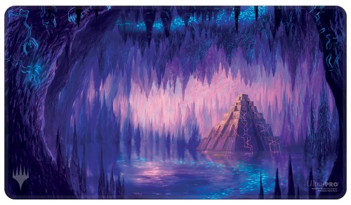 The Lost Caverns of Ixalan White Stitched Playmat