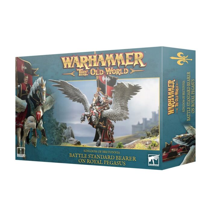 Warhammer: TOW - Battle Standard on Royal Pegasus