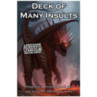 Deck of Many Insults - EN