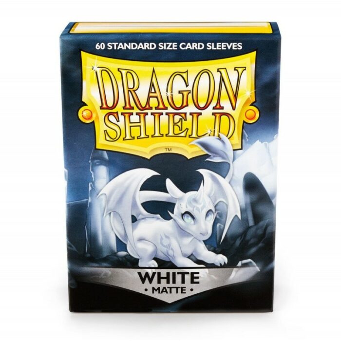 Dragon Shield Matte White60 Stück