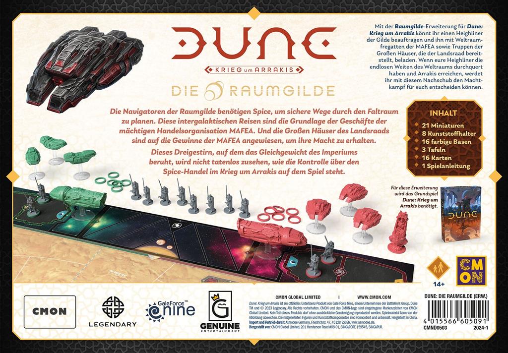 Dune: Krieg um Arrakis - Die Raumgilde - DE