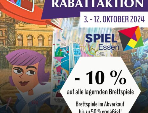 Brettspiele im Oktober: Neuheiten und Rabattaktion zur SPIEL’24