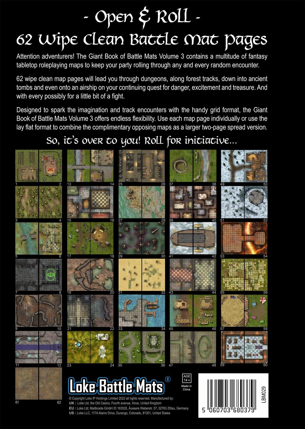 Big Book of Battle Mats Volume 3 - EN