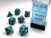 Speckled Polyhedral Sea 7-Die Set