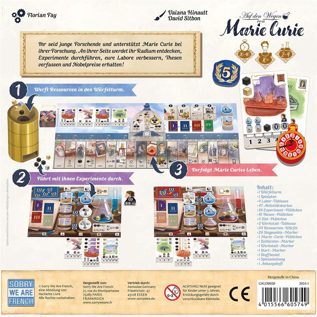 Auf den Wegen von Marie Curie - DE