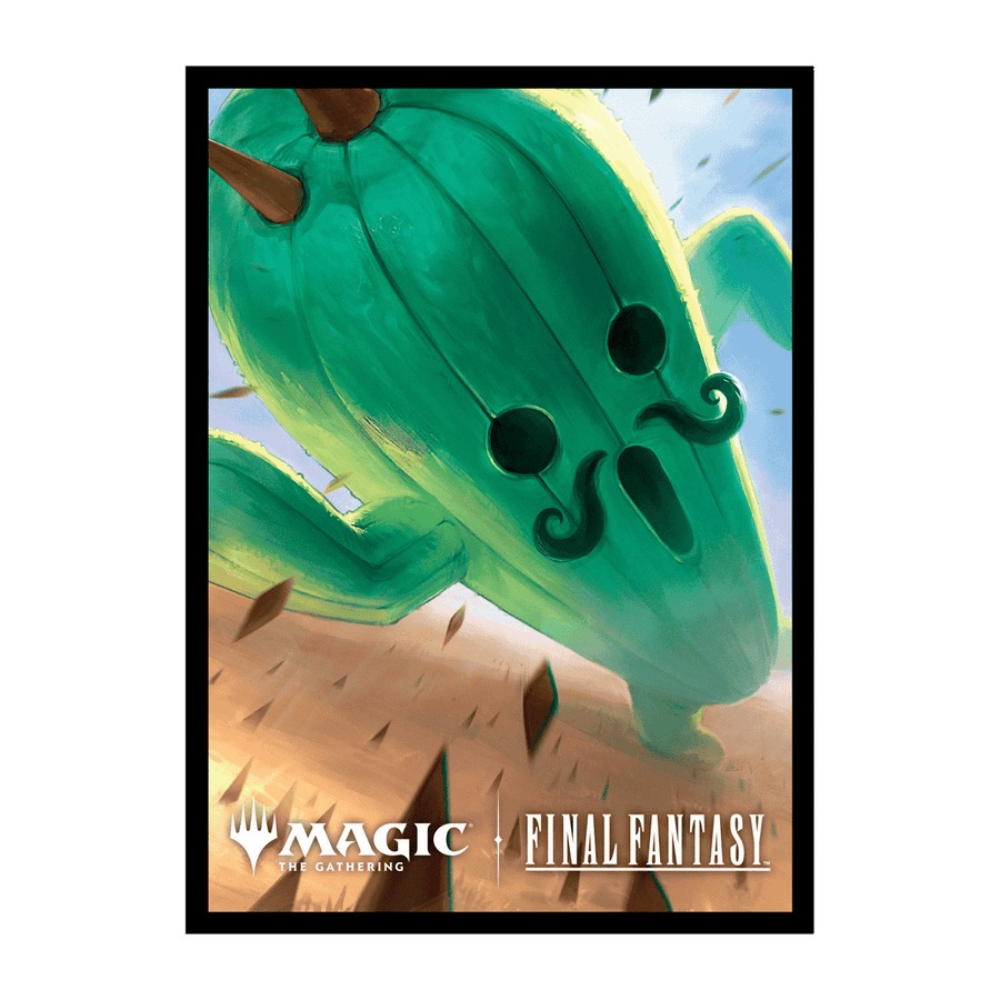 UP - Final Fantasy Sleeves Jumbo Cactuar (100)