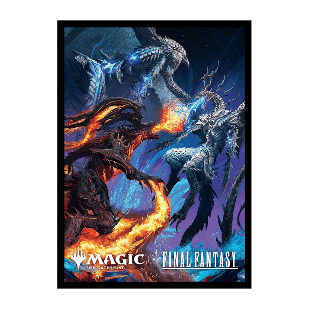 UP - Final Fantasy Sleeves Bahamut and Ifrit (100)