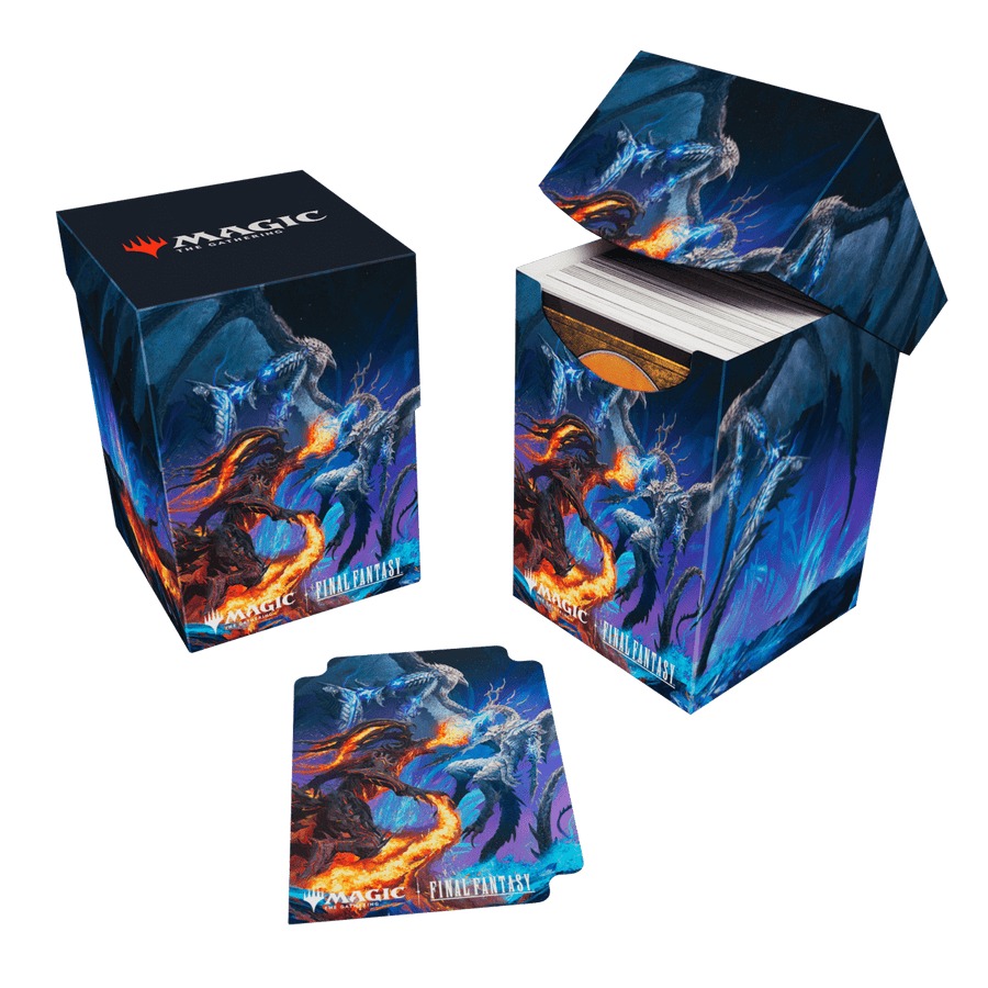 UP - Final Fantasy 100+ Deck Box - Bahamut& Ifrit
