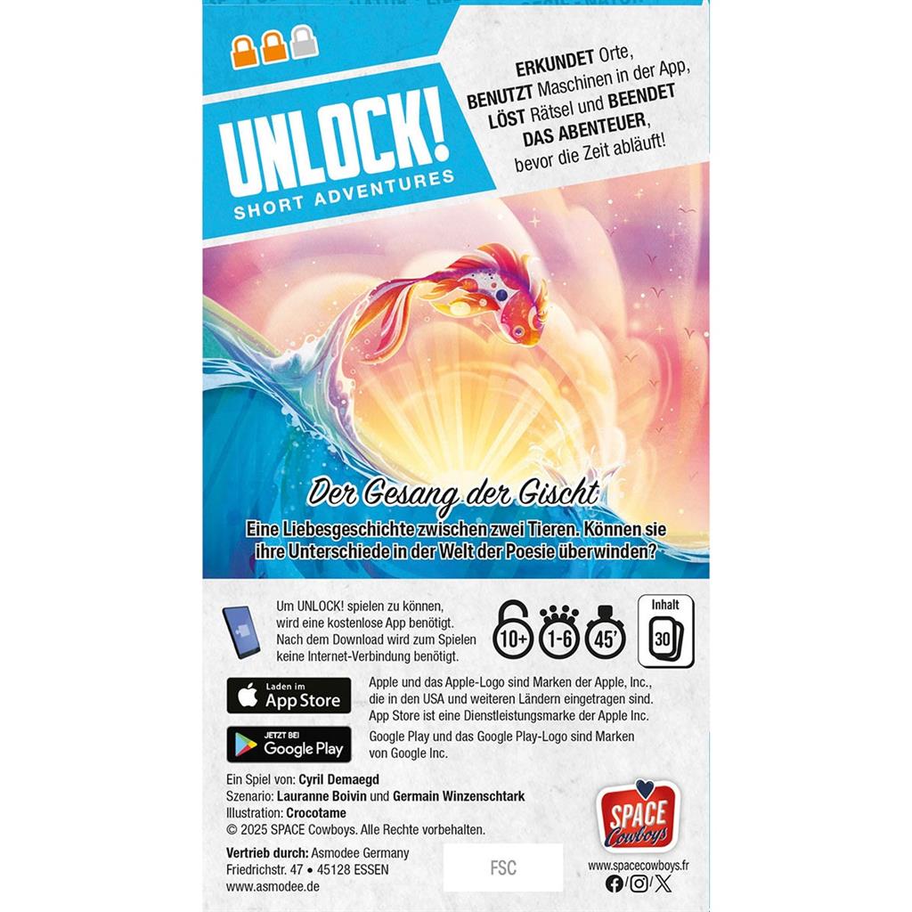 Unlock! Short Adventures: Der Gesang der Gischt - DE