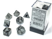 Borealis® Polyhedral Light Smoke/silver Luminary 7-Die Set