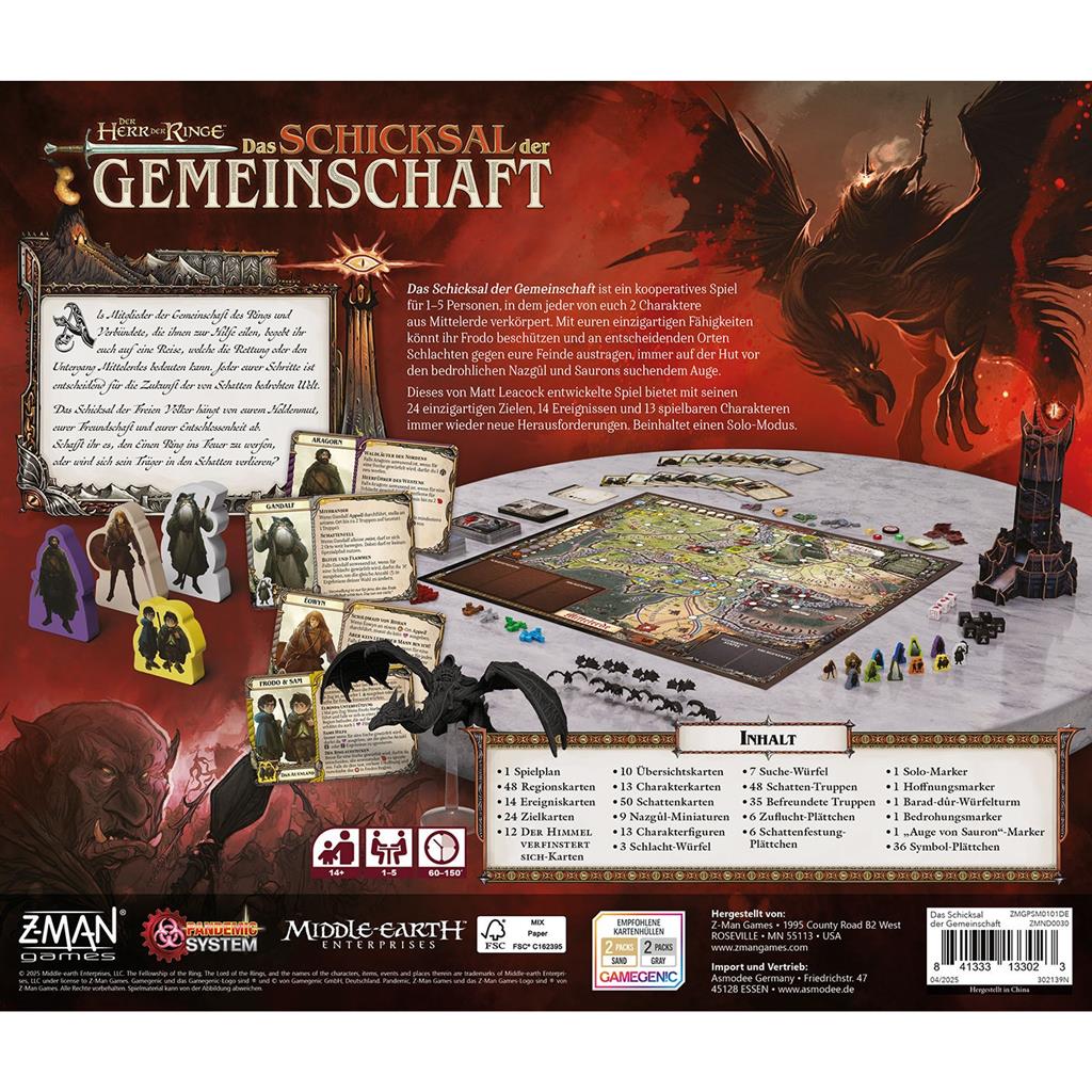 Herr der Ringe: Das Schicksal der Gemeinschaft - D