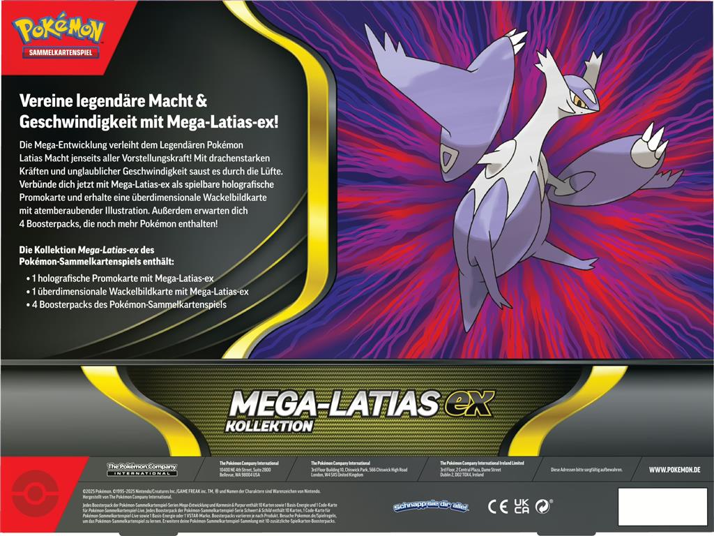 PKM Mega-Latias-ex Kollektion - DE