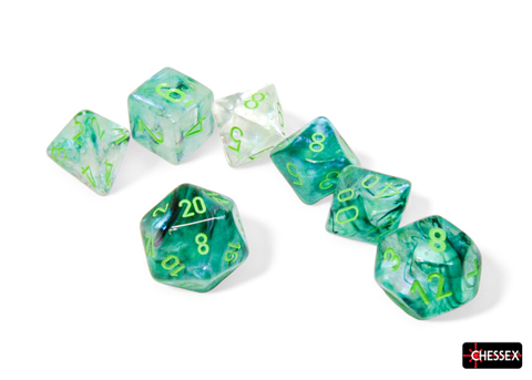 Borealis Polyhedral Kelp / Light Green Luminary 7-