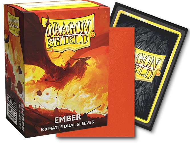 DS - Standard Dual Sleeves: Ember [Matte] (100)