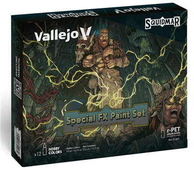 Vallejo Game Color 12 Colors Special FX Paint Set