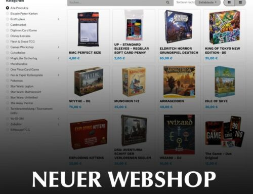 Unser neuer Webshop ist online!